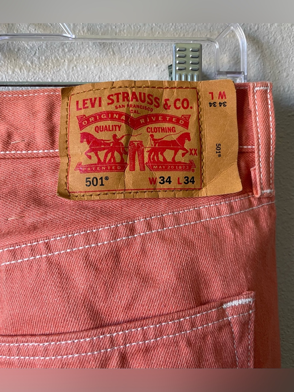 Levi’s 501 Denim Jeans - Picture 5 of 6